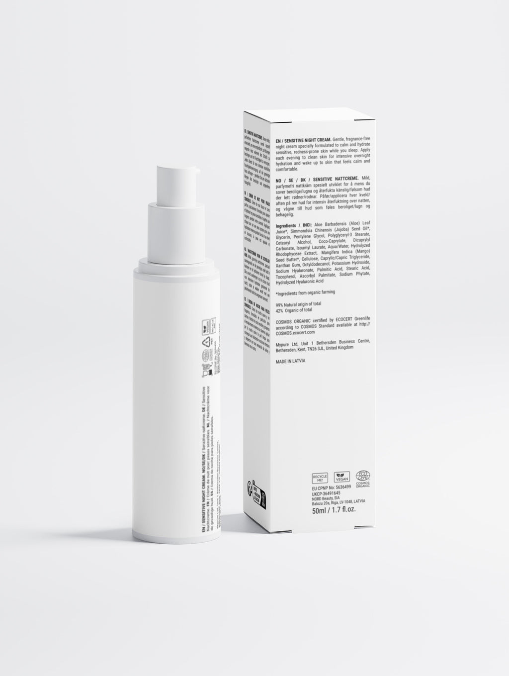 Kälm Sensitive Skin Overnight Cream